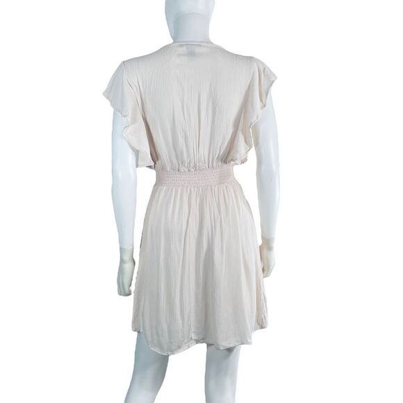 Forever 21 Fit & Flare Mini Dress Light Pink Medium - Picture 5 of 9